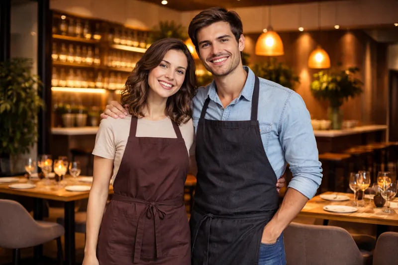 Restaurant-Team nutzt FeedbackBoss